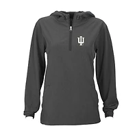 Veste anorak extensible à enfiler Indiana Hoosiers pour femme, couleur anthracite