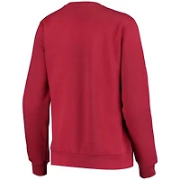 Women's Colosseum Crimson Indiana Hoosiers Campanile Pullover Sweatshirt