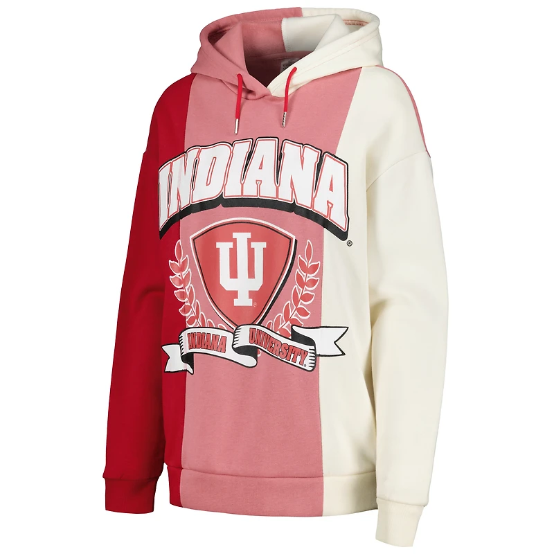 Sweat à capuche Gameday Couture Crimson Indiana Hoosiers Hall of Fame pour femme