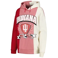 Sweat à capuche Gameday Couture Crimson Indiana Hoosiers Hall of Fame pour femme