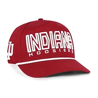 Casquette ajustable Crimson Indiana Hoosiers Byline Hitch pour jeunes '47