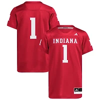 Maillot réplique adidas #1 Crimson Indiana Hoosiers pour jeunes