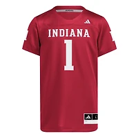 Maillot réplique adidas #1 Crimson Indiana Hoosiers pour jeunes