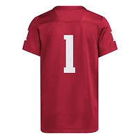 Maillot réplique adidas #1 Crimson Indiana Hoosiers pour jeunes