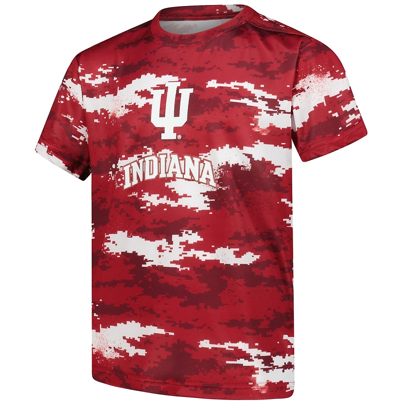 T-shirt sublimé pour jeunes Indiana Hoosiers Scrimmage