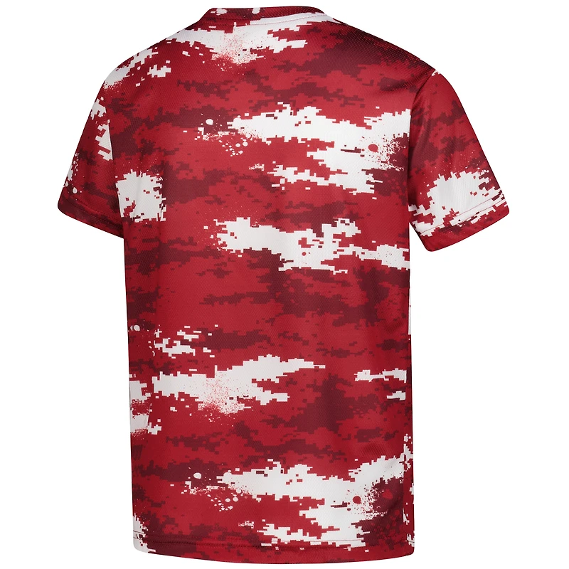 T-shirt sublimé pour jeunes Indiana Hoosiers Scrimmage