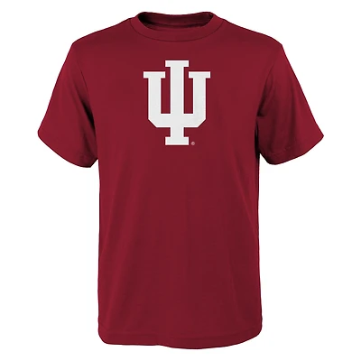 T-shirt pour jeunes Outerstuff Crimson Indiana Hoosiers avec logo principal