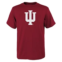 T-shirt pour jeunes Outerstuff Crimson Indiana Hoosiers avec logo principal
