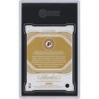 Bennedict Mathurin Indiana Pacers Autographed 2022-23 Panini Flawless Gold #RA-BNM #4/10 SGC Authenticated 9.5/10 Rookie Card 