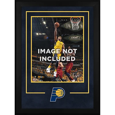 Cadre vertical de luxe Indiana Pacers 16'' x 20'' avec logo de l'équipe