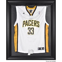 Indiana Pacers - Vitrine de maillot avec logo de l'équipe noire encadrée