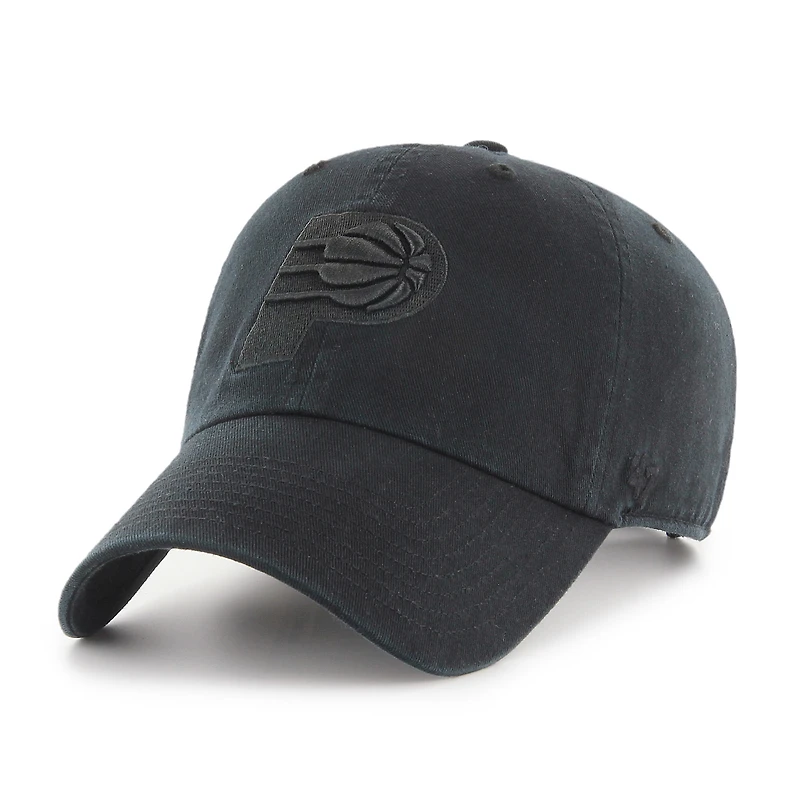 Casquette ajustable noire « 47 » pour homme avec logo principal des Indiana Pacers