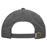 Men's '47 Charcoal Indiana Pacers Primary Logo Clean Up Adjustable Hat