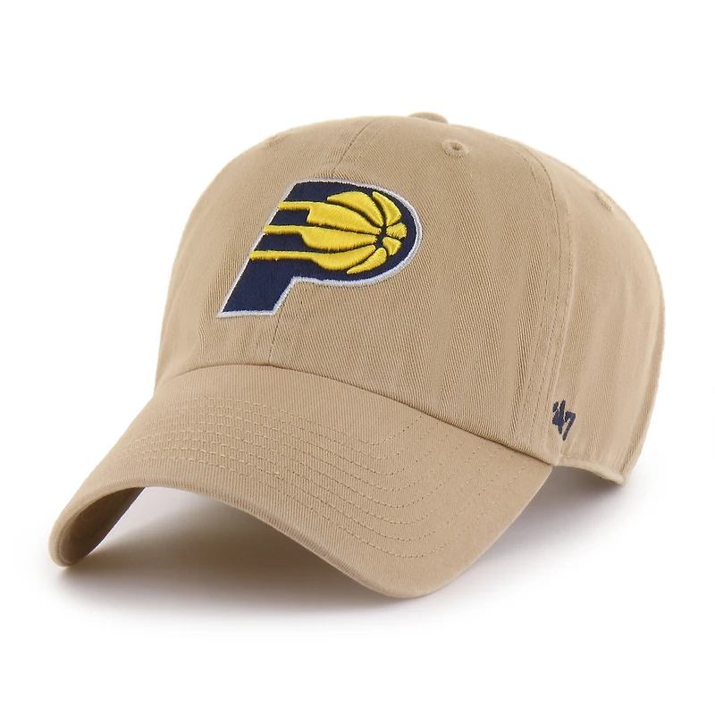 Casquette ajustable pour homme, logo Indiana Pacers '47 kaki