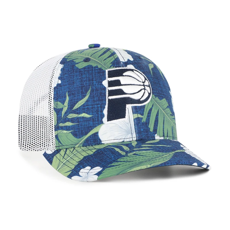 Men's '47  Navy Indiana Pacers Beach Side Trucker Adjustable Hat