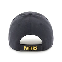 Men's '47 Navy Indiana Pacers Core Logo MVP Adjustable Hat