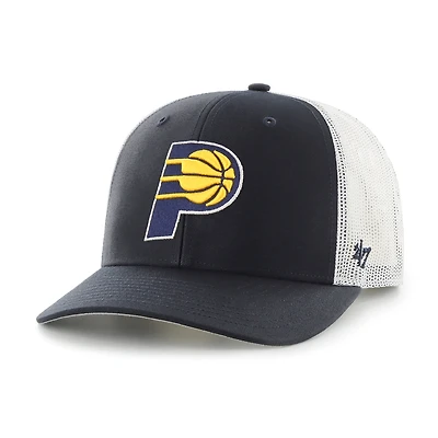 Men's '47 Navy Indiana Pacers Primary Logo Trucker Adjustable Hat