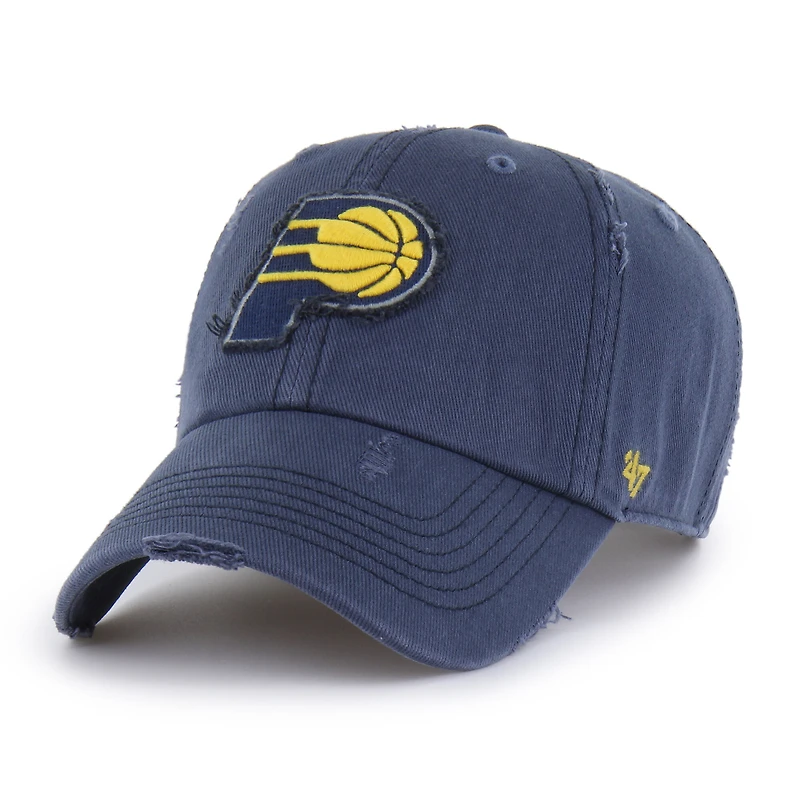 Casquette ajustable Indiana Pacers bleu marine '47, style vieilli