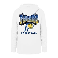 Sweat à capuche pour homme « 47 White Indiana Pacers 2025/26 City Edition Jab Step Headline »