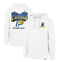 Sweat à capuche pour homme « 47 White Indiana Pacers 2025/26 City Edition Jab Step Headline »