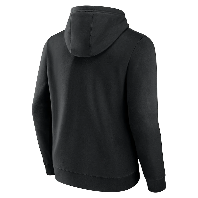 Men's Fanatics  Black Indiana Pacers Put Me Coach Fleece Pullover Hoodie