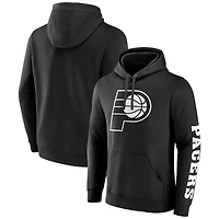 Men's Fanatics  Black Indiana Pacers Put Me Coach Fleece Pullover Hoodie