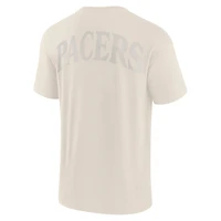 Men's Fanatics Cream Indiana Pacers Elements Iconic T-Shirt