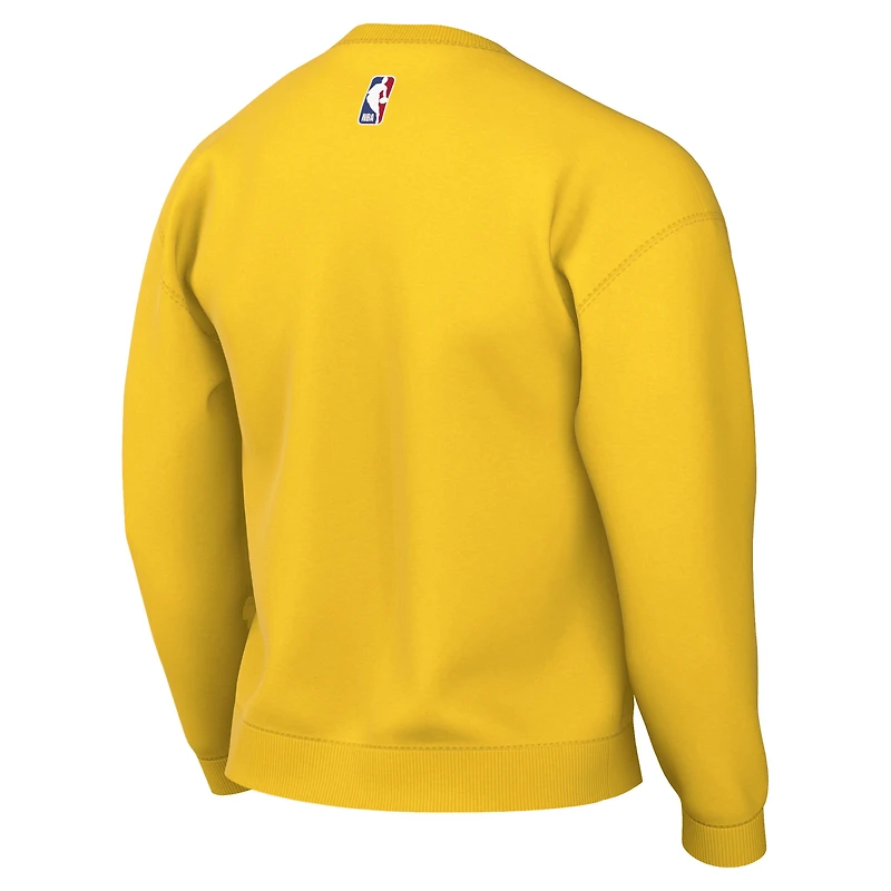 Men's Jordan Brand Gold Indiana Pacers Statement Edition Sweatshirt