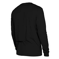 T-shirt à manches longues noir New Era pour homme Indiana Pacers 2024/25 City Edition
