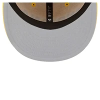 Casquette Snapback 9FIFTY pour homme New Era Gold Indiana Pacers Jersey Hook Statement Edition