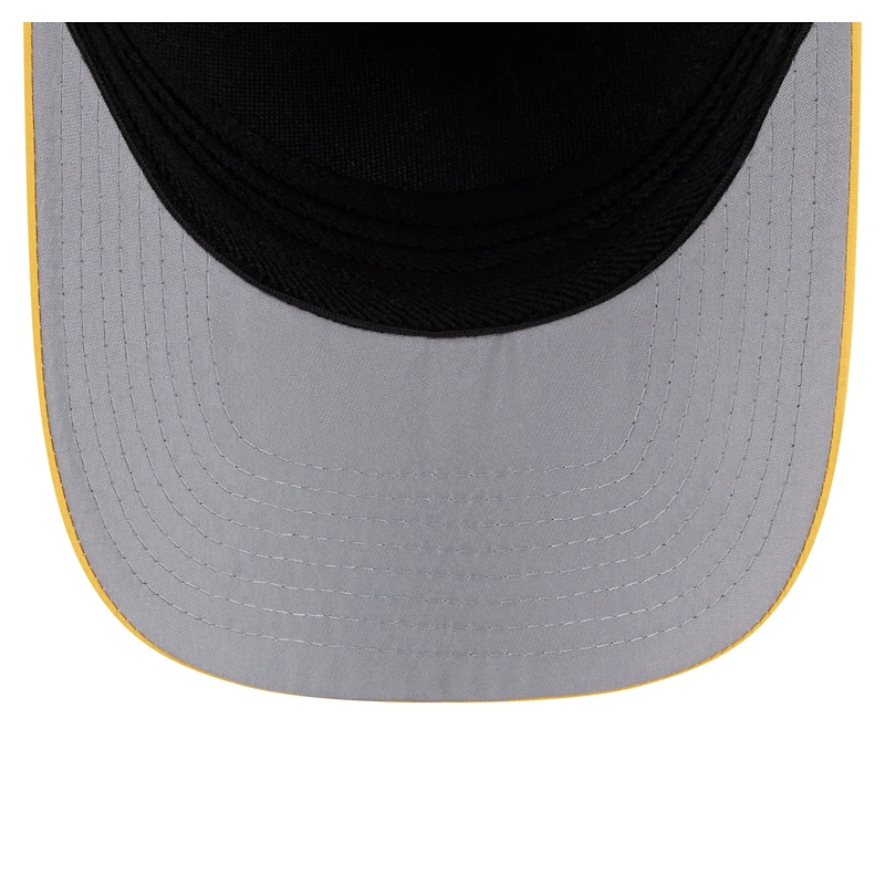 Casquette New Era Flex 39THIRTY pour homme, bleu marine et or, Indiana Pacers, modèle Rope Two-Tone M-Crown.
