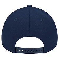 Casquette ajustable 9FORTY A-Frame Indiana Pacers New Era pour hommes, bleu marine