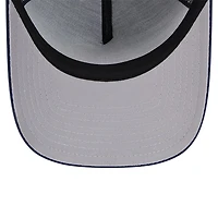 Casquette ajustable 9FORTY A-Frame Indiana Pacers New Era pour hommes, bleu marine