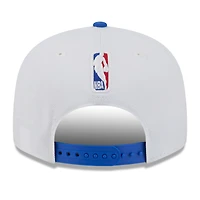 Men's New Era White/Blue Indiana Pacers 2025/26 City Edition 9FIFTY Snapback Hat