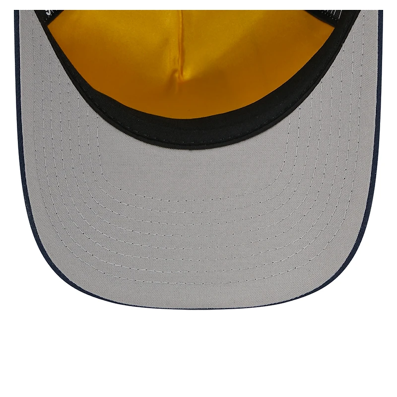 Men's New Era  White/Navy Indiana Pacers 2025 NBA Tip Off M-Crown A-Frame 9FORTY Adjustable Hat