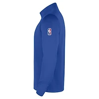 Men's Nike  Blue Indiana Pacers 2025/26 City Edition Remix Authentic Coaches Dri-FIT Half-Zip Top