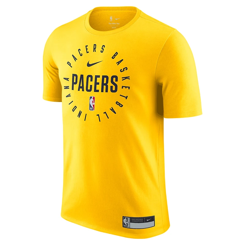 T-shirt de performance d'entraînement sur le terrain Nike Gold Indiana Pacers 2024/25 Legend pour homme