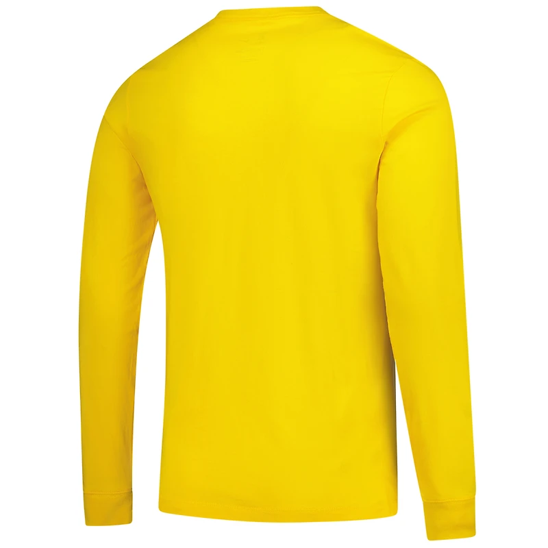Men's Nike  Gold Indiana Pacers Authentic Long Sleeve Practice T-Shirt