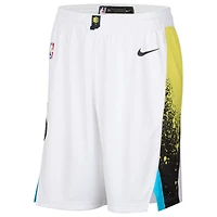 Short Nike Swingman City Edition 2024/25 blanc Indiana Pacers pour homme