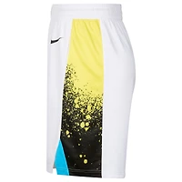 Short Nike Swingman City Edition 2024/25 blanc Indiana Pacers pour homme