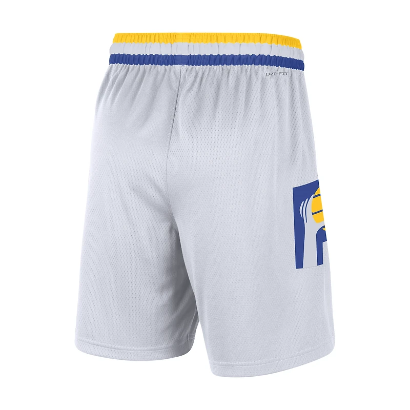 Men's Nike  White Indiana Pacers 2025/26 City Edition Remix Dri-FIT Swingman Shorts