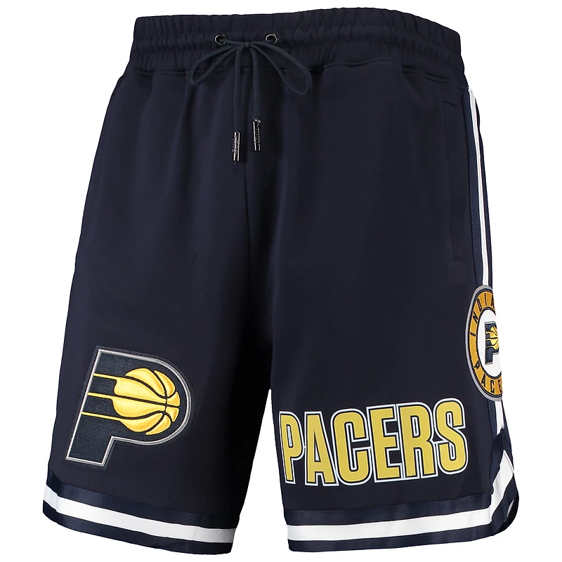 Men's Pro Standard Navy Indiana Pacers Team Chenille Shorts