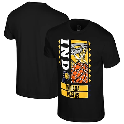T-shirt Ballin noir Stadium Essentials pour homme des Indiana Pacers