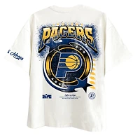 Men's Two Hype Off White Indiana Pacers Drip & Dime Collection Premium T-Shirt