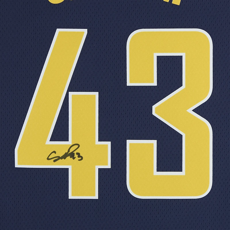 Pascal Siakam Indiana Pacers Maillot Nike Icon Swingman dédicacé