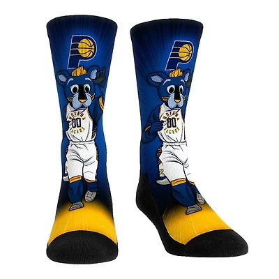 Chaussettes Rock Em Indiana Pacers Mascot Pump Up Crew