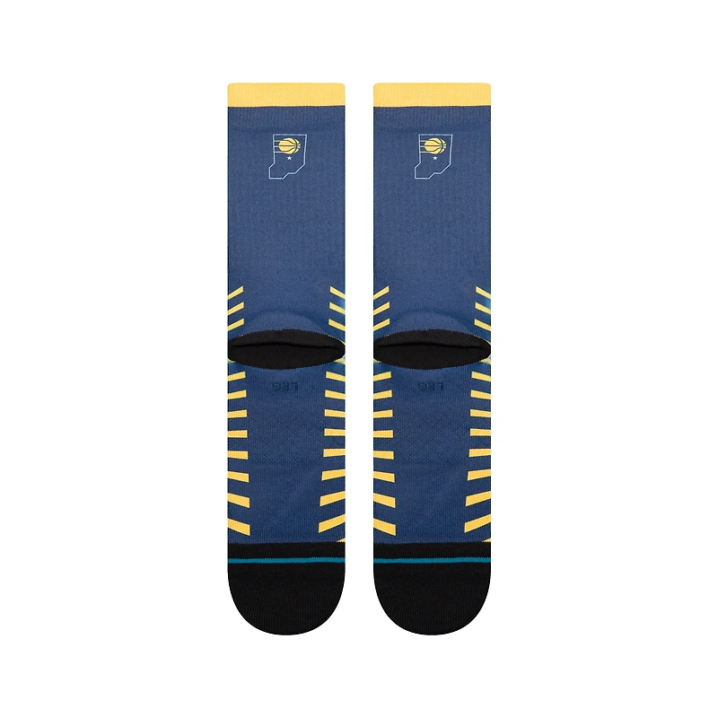 Stance Indiana Pacers 2025/26 Statement Edition Crew Socks