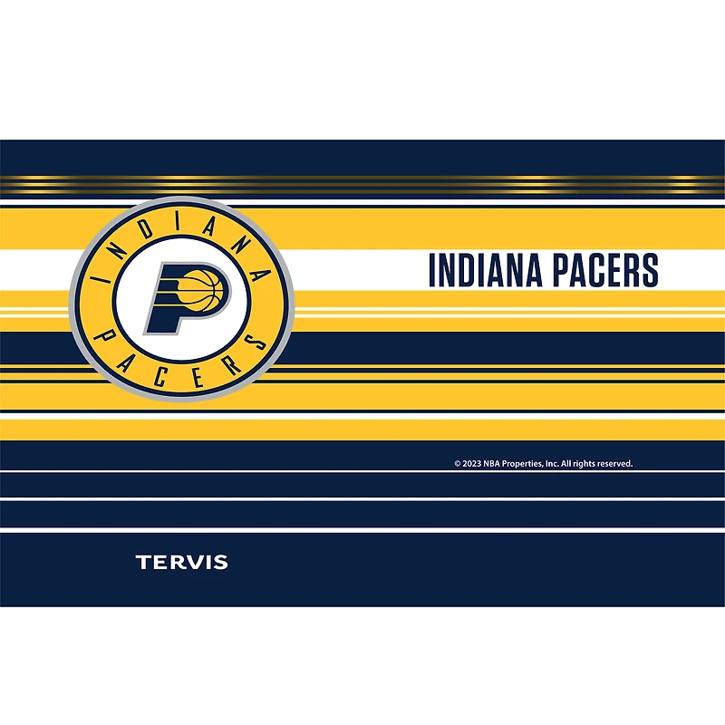 Tervis Indiana Pacers 30oz. Gobelet à rayures Hype