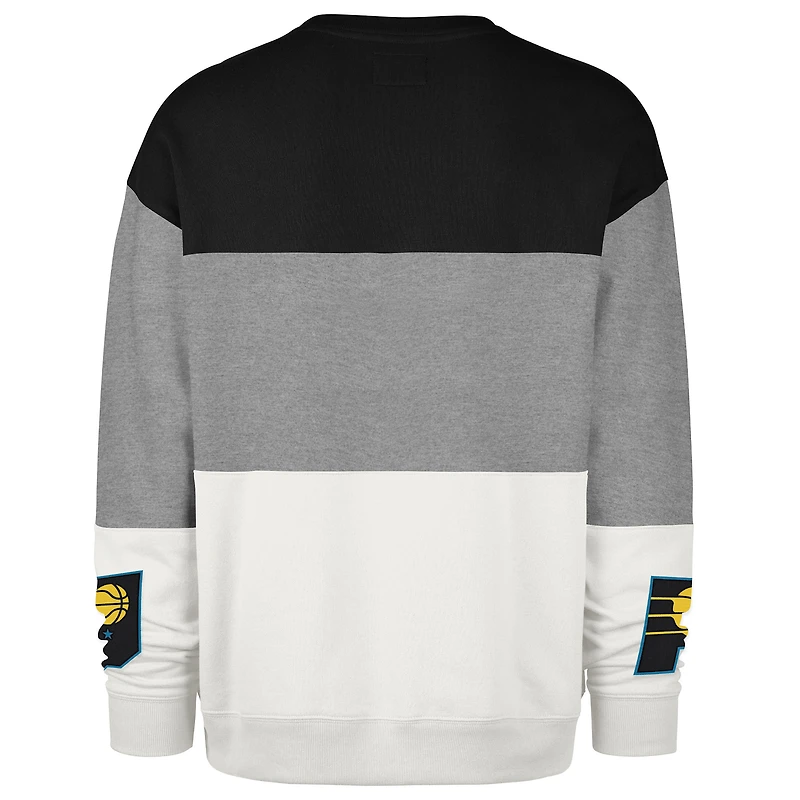 Sweat-shirt unisexe '47 Grey Indiana Pacers 2024/25 City Edition On Five Maximalist Pullover