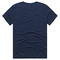 Unisex Homage Navy Indiana Pacers The "1-1414" Comeback Record Tri-Blend T-Shirt